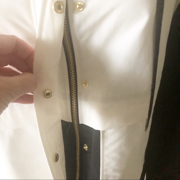 Kate Spade Colorblock Mixed Media Anorak Jacket - Picture 4 of 8